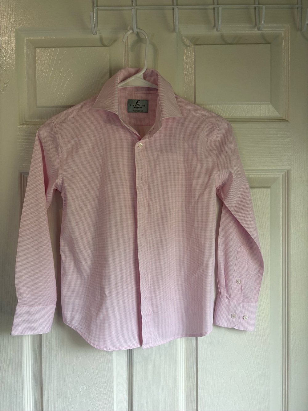 Class Club Boys Light Pink Dress Shirt - Spread Collar